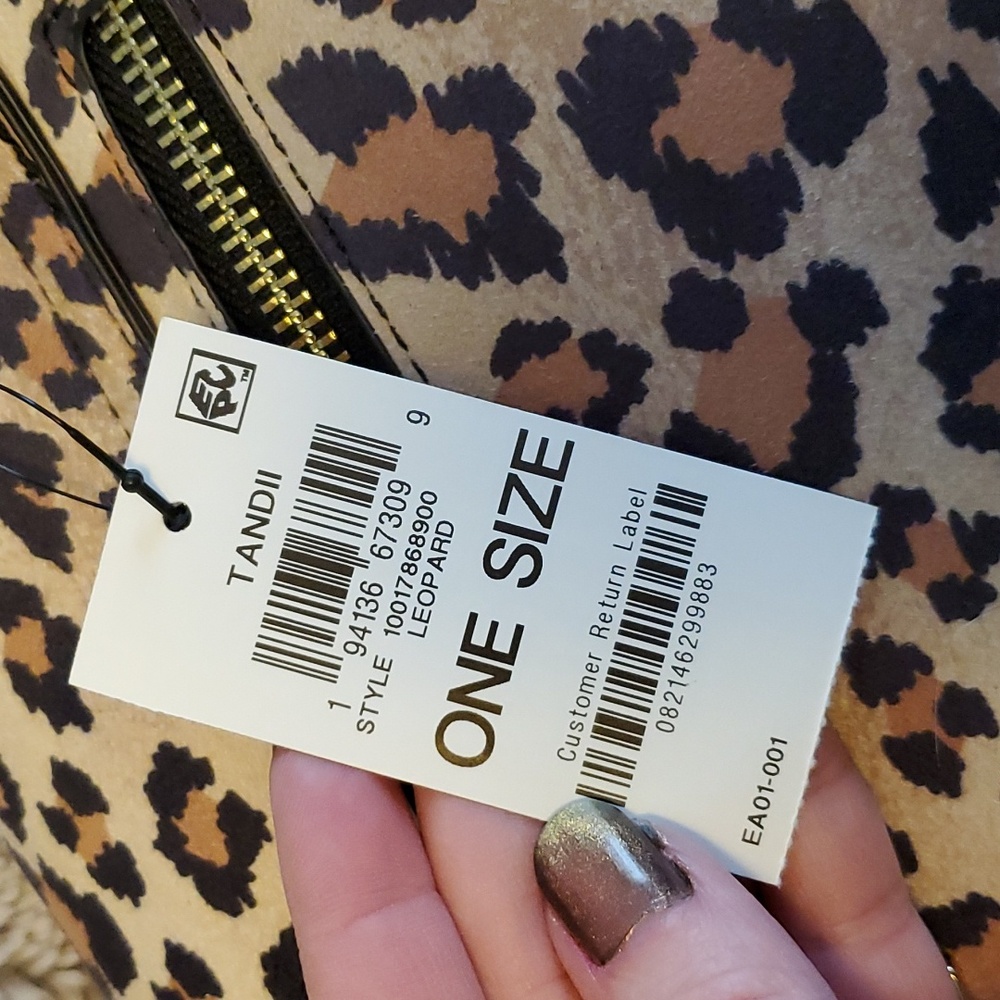 NWT Leopard Purse - Picture 5 of 10